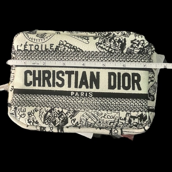 NEW w/Dior Dust Bag & Heay Duty Dior Box Christian Dior GWP Embroidered Clutch - Picture 14 of 14